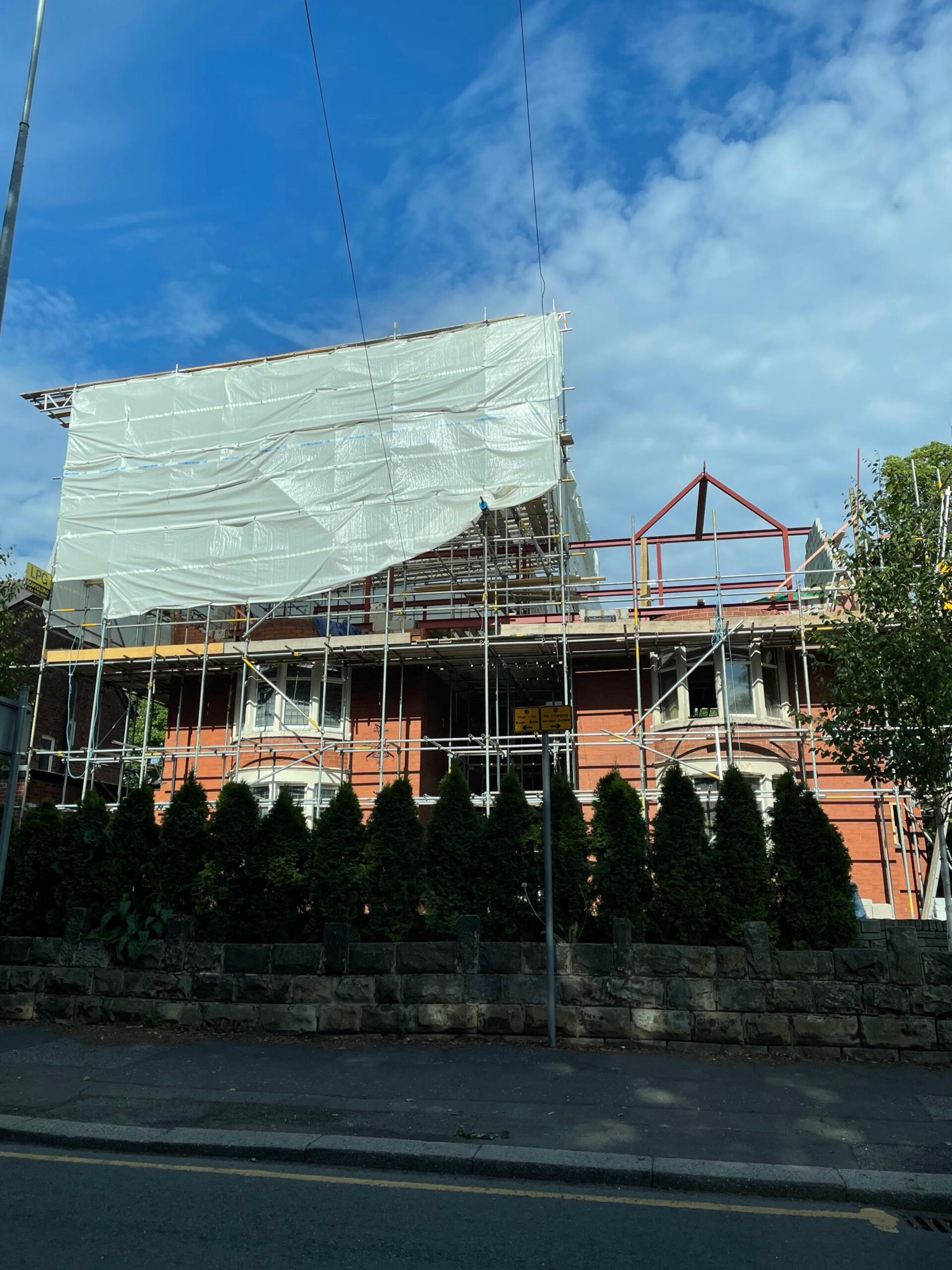 Lancaster Road, stage 5: Weathertight
